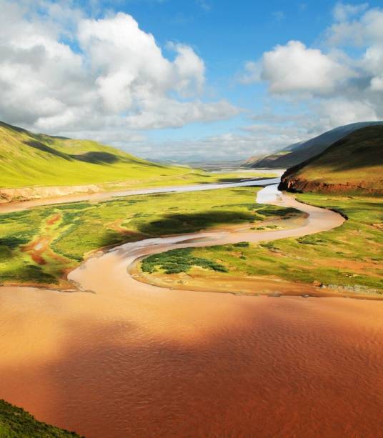 通天河（长江的河源段（青海玉树））