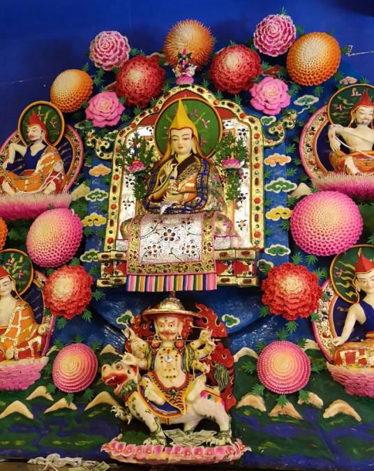 酥油花（强巴林寺酥油花）