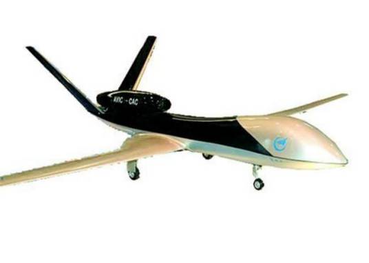 军用无人机（由遥控设备或自备程序控制操纵的不载人飞机）