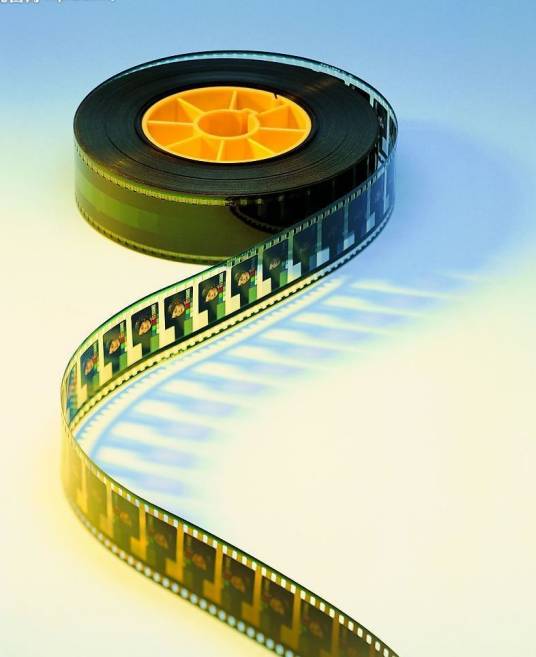 电影胶片（制作影片用的感光材料）