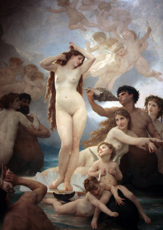 维纳斯的诞生(布格罗创作油画作品)