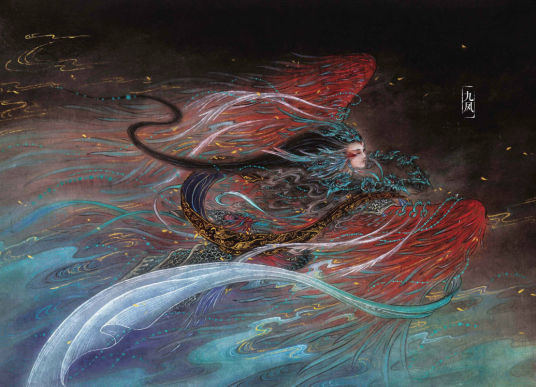 九凤（中国古代神话中的神鸟）