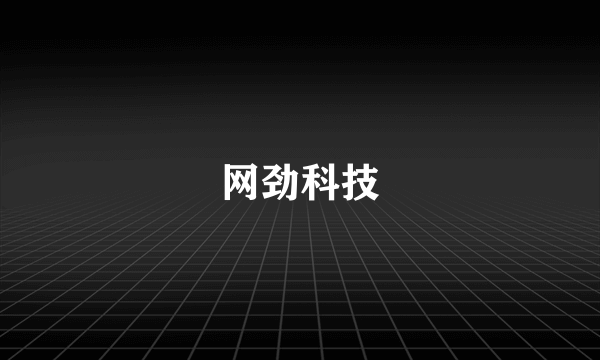网劲科技