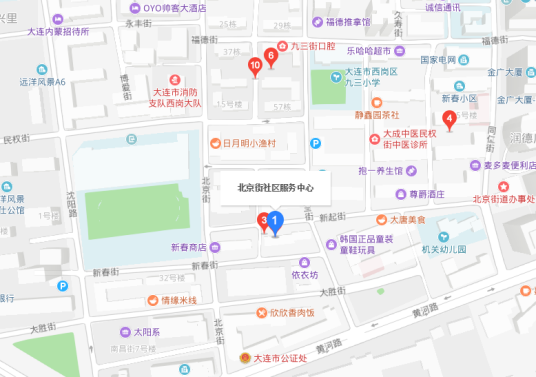 北京社区（辽宁省大连市西岗区人民广场街道下辖社区）