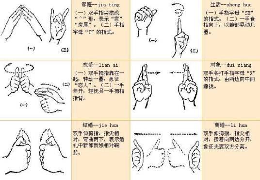 手语（聋人交流方式）