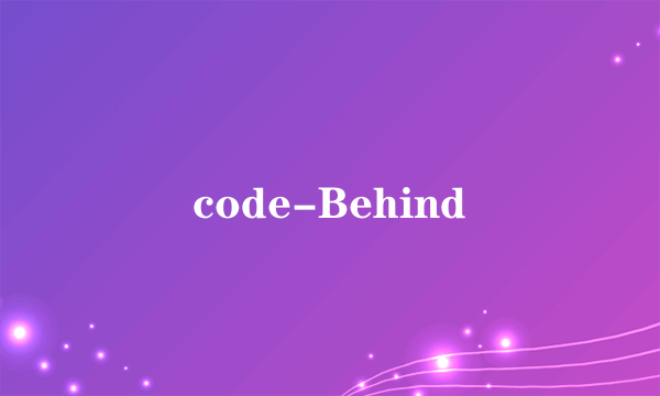 code-Behind