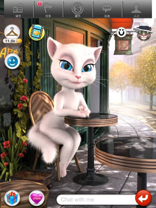 会说话的安吉拉（2013年Outfit7开发的游戏）