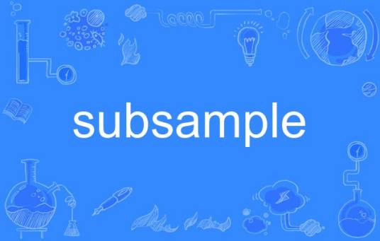 subsample