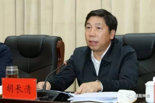 胡长清（湖南省政府参事，湖南省林业局原局长）