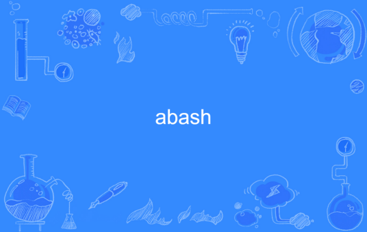 abash
