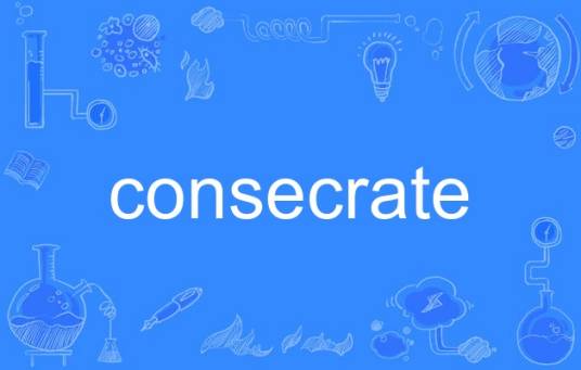 consecrate