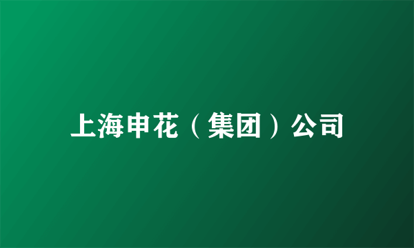 上海申花（集团）公司
