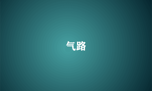 气路