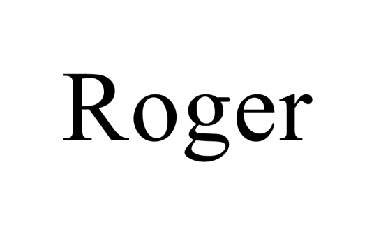 Roger（英语词语）