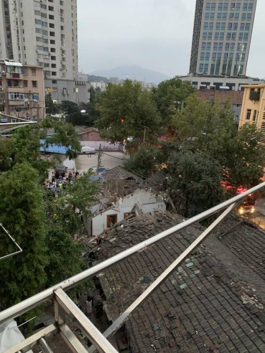 9.1南京鼓楼区爆燃事故