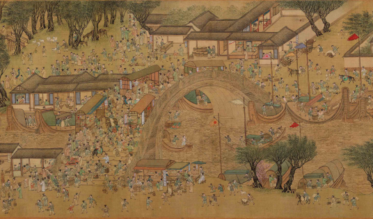 清明上河图（仇英创作绘画作品）