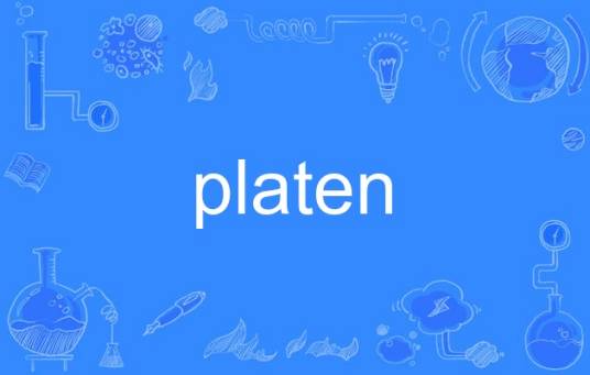 platen