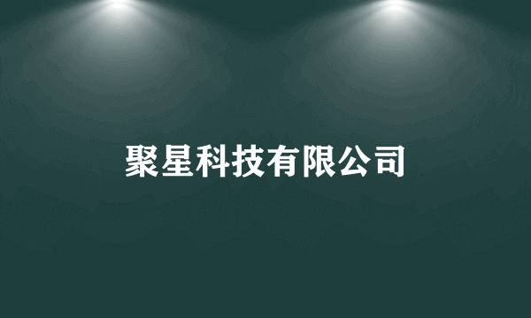 聚星科技有限公司