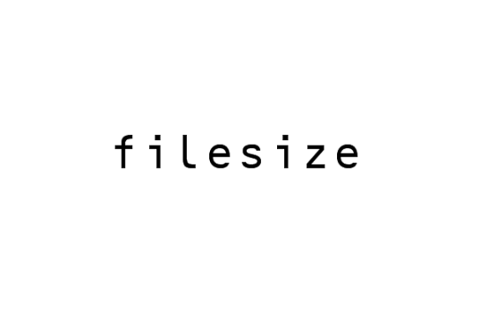 filesize