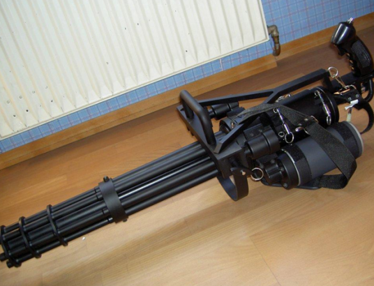 米尼岗M134式7.62mm机枪