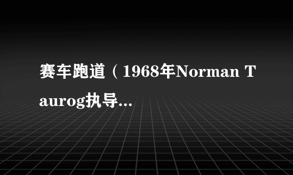 赛车跑道（1968年Norman Taurog执导的美国电影）