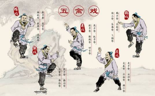 华佗五禽戏(国家级非物质文化遗产)