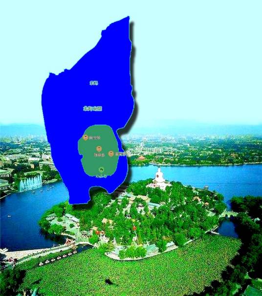 北海（北京市西城区北海公园内湖泊）