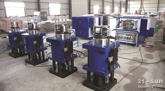 钢索式液压提升装置