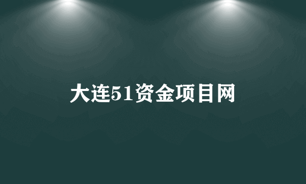 大连51资金项目网