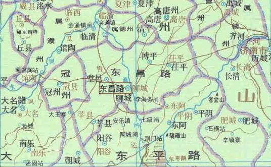 东昌路（东昌路（元代行政区名））