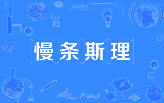 慢条斯理（汉语成语）