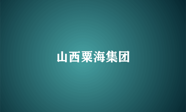 山西粟海集团