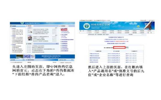 中国兽药查询网