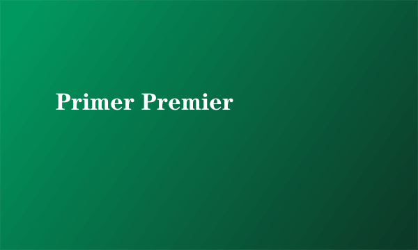 Primer Premier