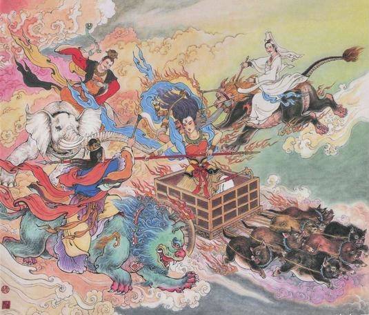 三大士（神仙小说《封神演义》中的人物）