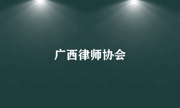 广西律师协会