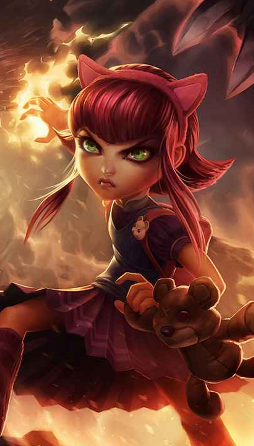 黑暗之女（MOBA手机游戏《英雄联盟手游》中的英雄角色）