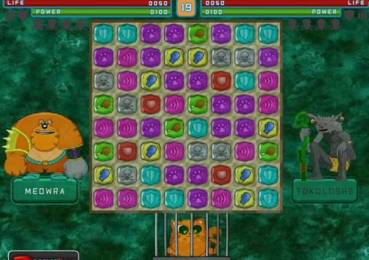 怪物大乱斗（一款敏捷类小游戏）