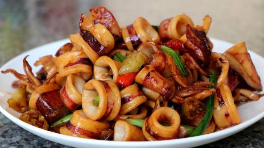 爆炒鱿鱼