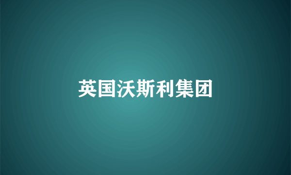 英国沃斯利集团
