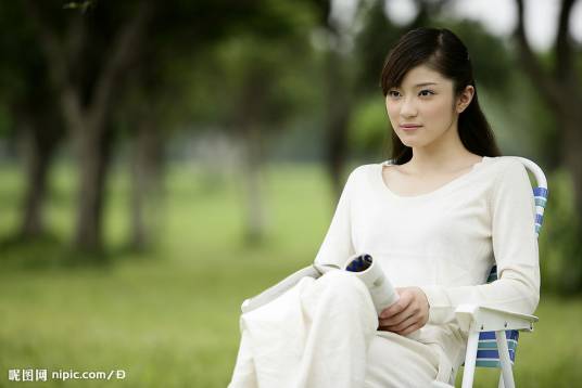 自然美女
