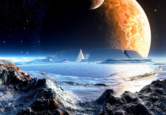 卫星撞月