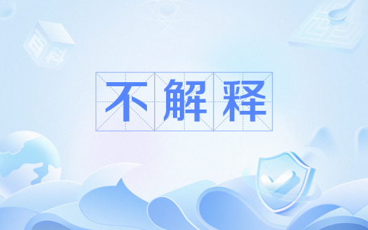 不解释（网络流行语）