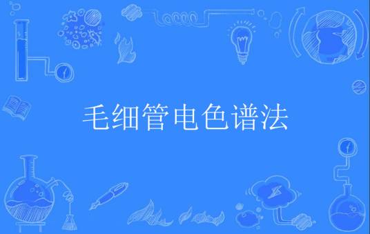 毛细管电色谱法