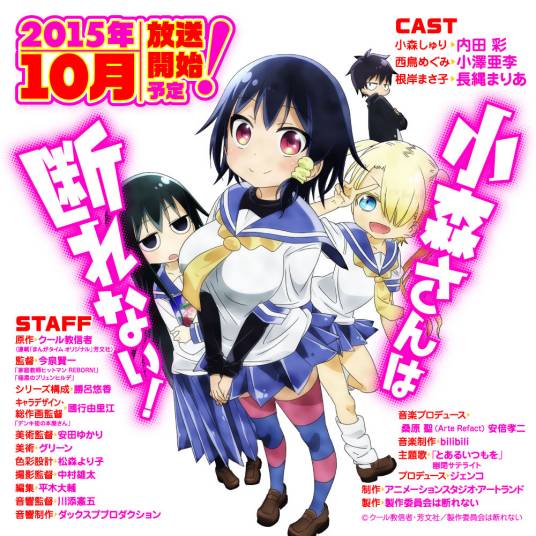 小森同学拒绝不了！（日本2015年今泉贤一执导的电视动画）