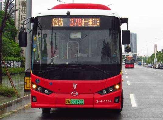 广州公交广378路