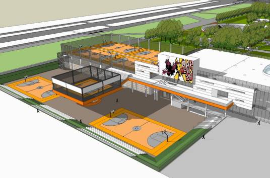 五棵松篮球公园