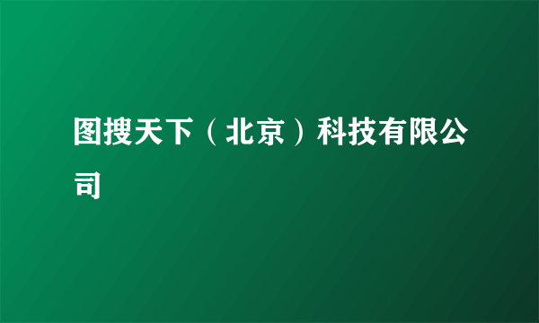 图搜天下（北京）科技有限公司