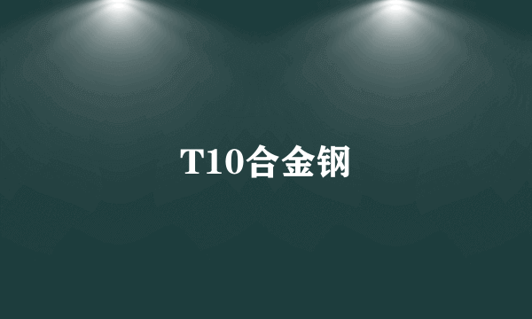 T10合金钢
