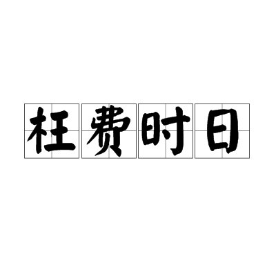 枉费时日